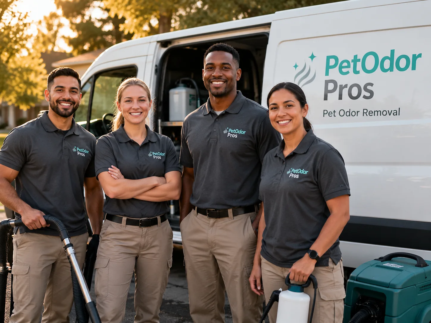 Pet Odor Removal team serving Greentown, PA